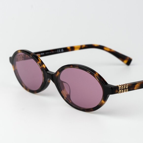 Miu Miu REGARD Men Sunglasses Havana Pink Mirror Silver MU04ZSF VAU50D REGARD - Picture 7 of 14